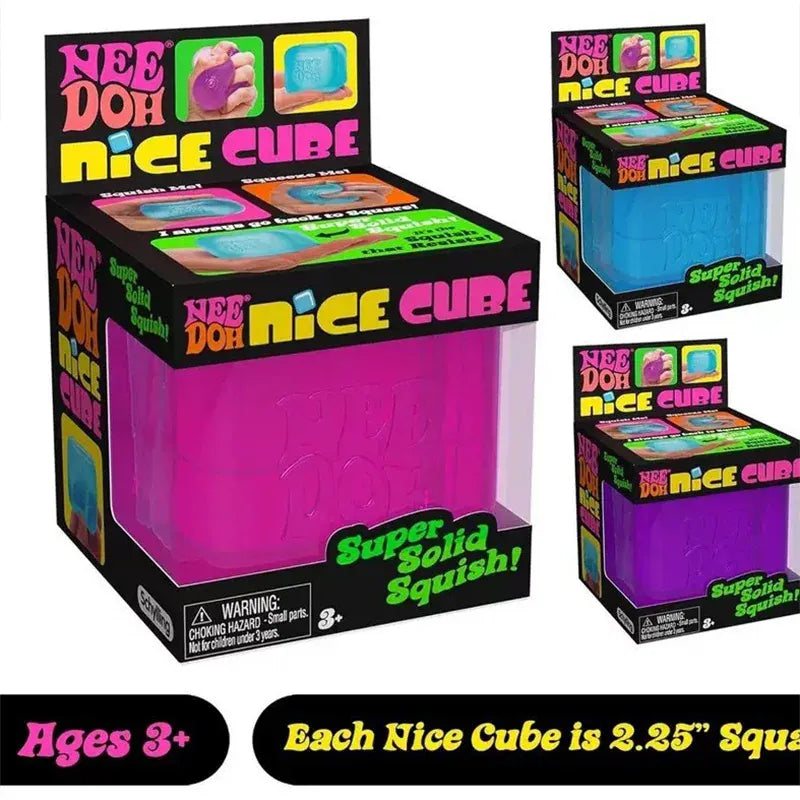 Schylling Needoh Nice Cube Sensory Fidget Cube