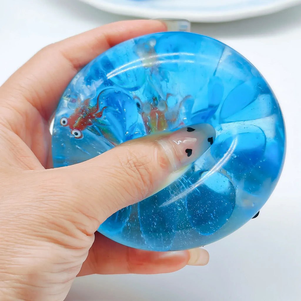 Squishy Sea Animals Stress Ball - Sensory Fidget Toy for Anxiety Relief